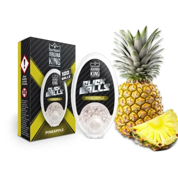 Praskací kuličky do cigaret  Aroma King - Ananas - 100 ks